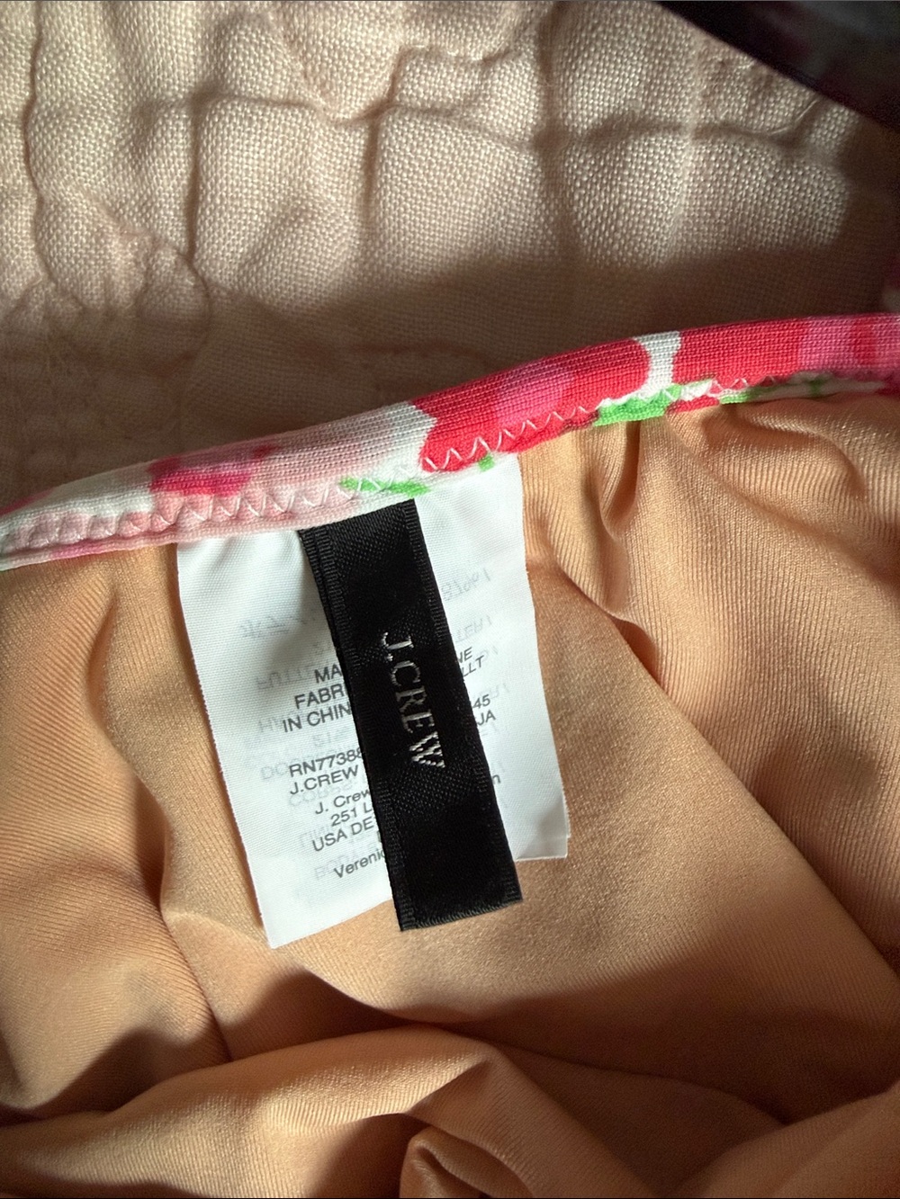 J. Crew Floral swimsuit - Picture 3 of 3